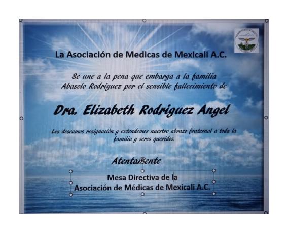 fallece elizabeth rodriguez